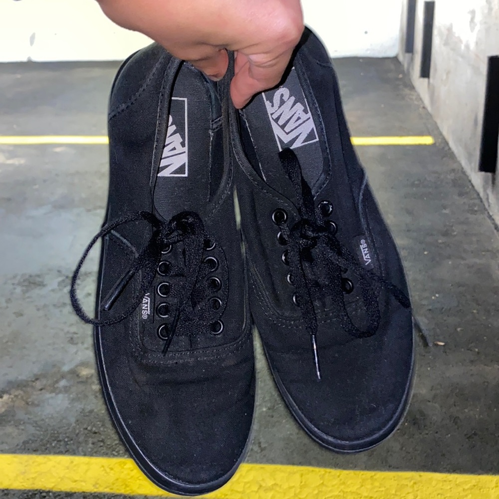 Black Vans